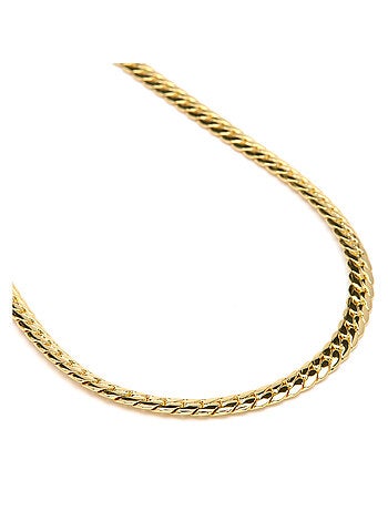 Collier Luxenter plaqué or jaune 18 carats - Nanja