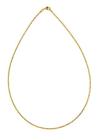 Collier Luxenter plaqué or jaune 18 carats - Nui