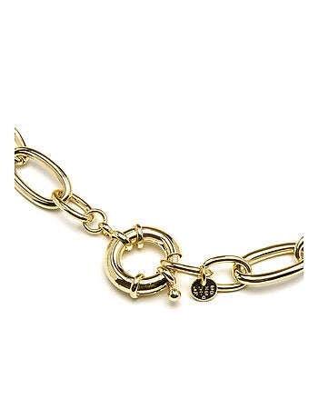 Collier Luxenter plaqué or jaune 18 carats - Oplie