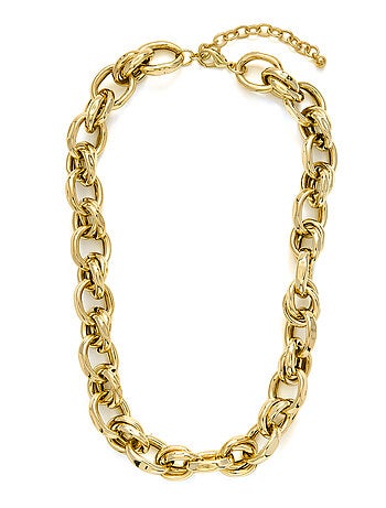 Collier Luxenter plaqué or jaune 18 carats - Rimsau