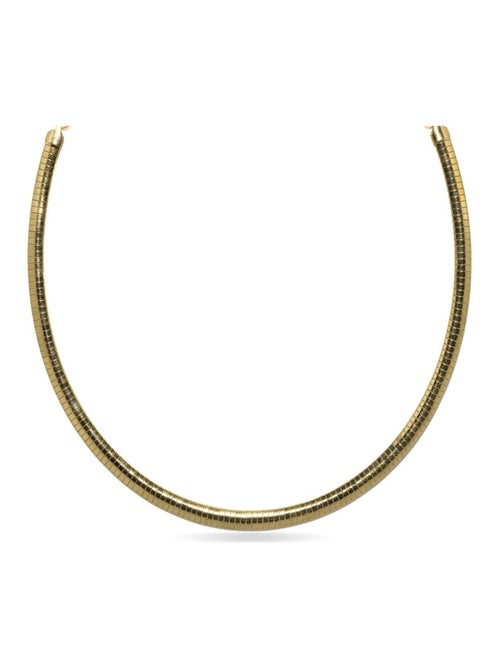 Collier Luxenter plaqué or jaune 18 carats - Vaszu - Kiabi