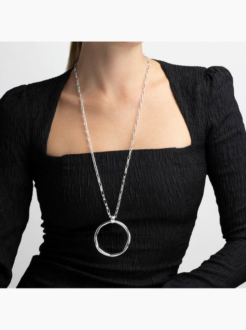 Collier Luxenter plaqué rhodium - Laksy - Kiabi Collier Luxenter plaqué rhodium - Laksy - Kiabi