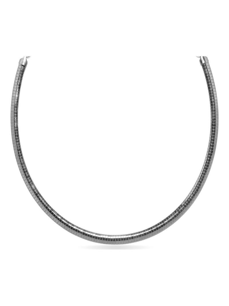 Collier Luxenter rhodié - Vaszu Argent - Kiabi