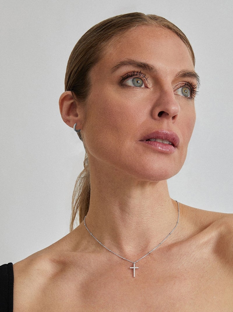 Collier Luxenter robbeorn en argent sterling Argent - Kiabi