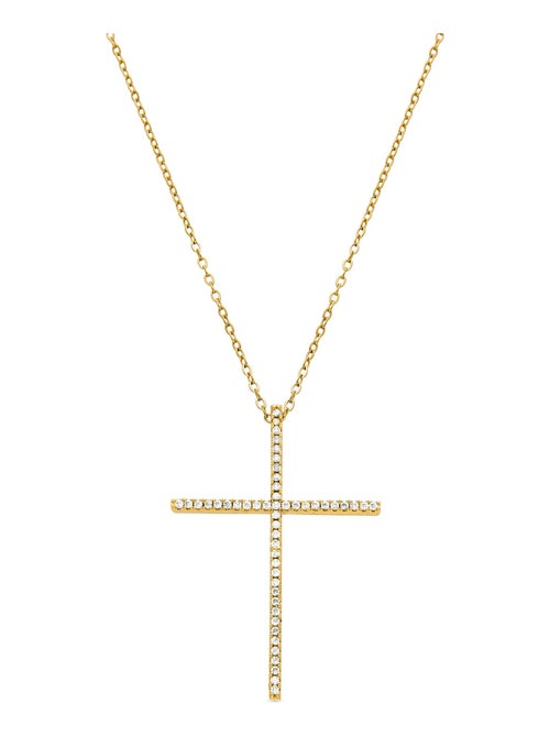 Collier Luxenter Saisa en or jaune 18 carats - Kiabi
