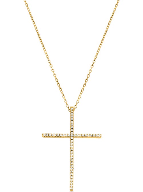 Collier Luxenter Saisa et plaqué or 18k - Kiabi Collier Luxenter Saisa et plaqué or 18k - Kiabi