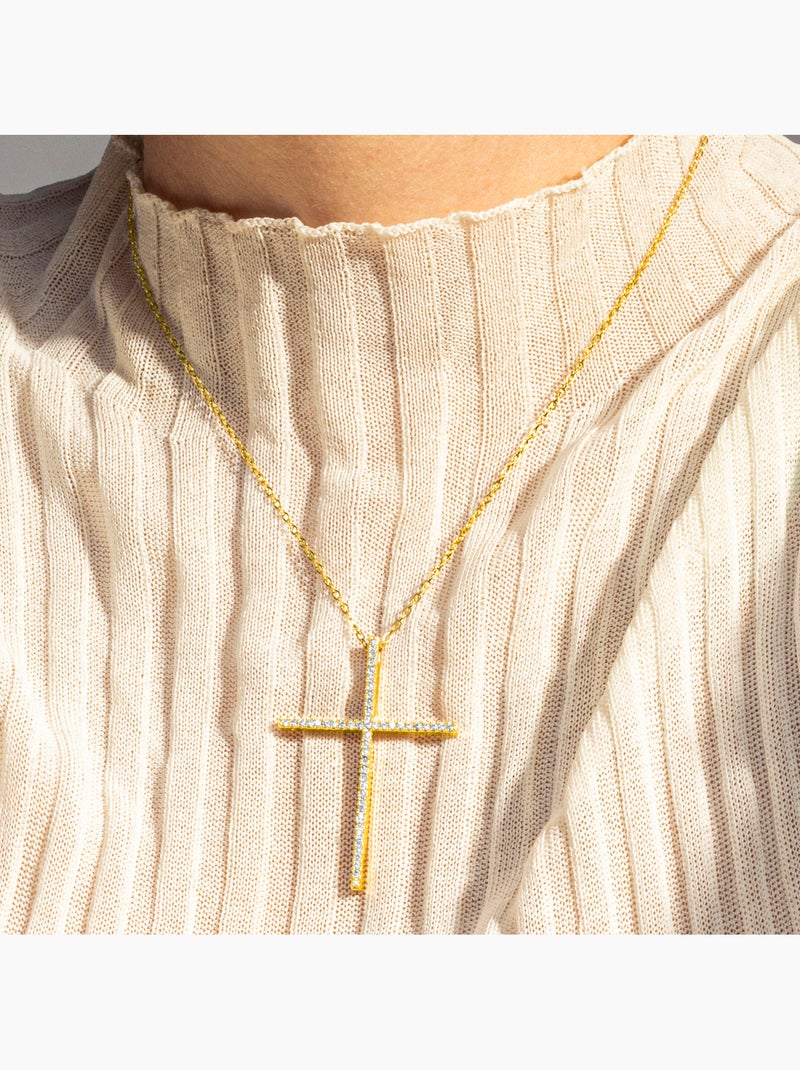 Collier Luxenter Saisa et plaqué or 18k Argent - Kiabi