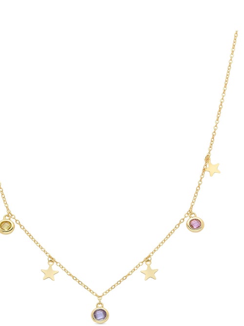 Collier Luxenter Sunah en or jaune 18 carats - Kiabi
