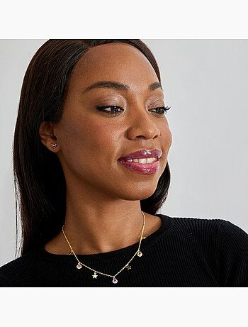 Collier Luxenter Sunah et plaqué or 18k