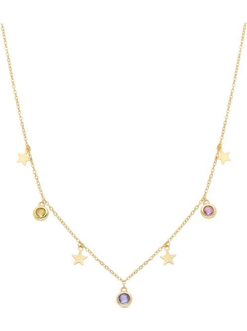 Collier Luxenter Sunah et plaqué or 18k - Kiabi