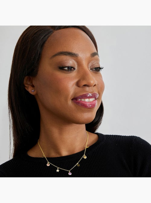 Collier Luxenter Sunah et plaqué or 18k - Kiabi