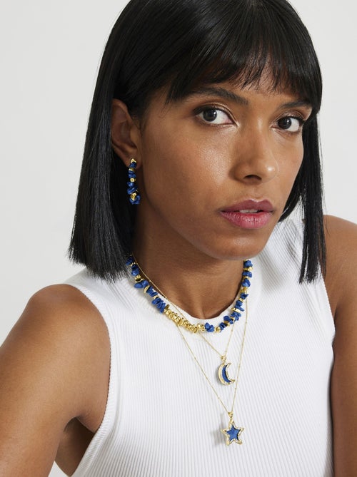 Collier Luxenter Sygo en or jaune 18 carats - Kiabi