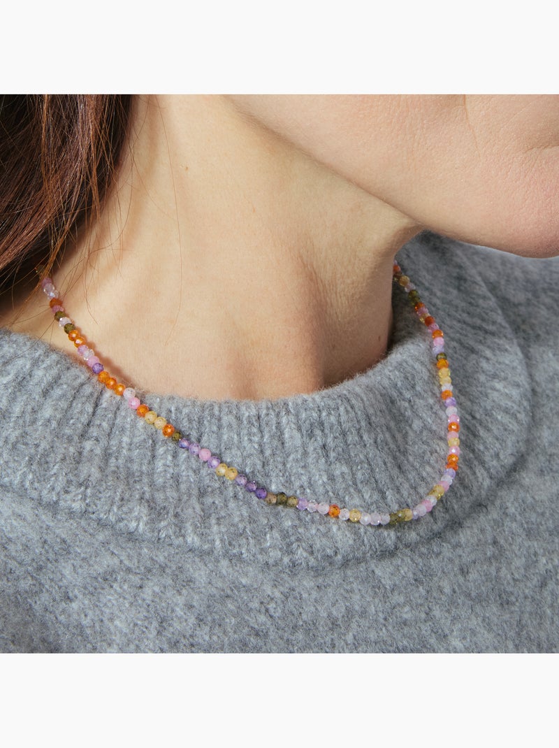 Collier Luxenter Ufela en argent 925 Multicolore - Kiabi