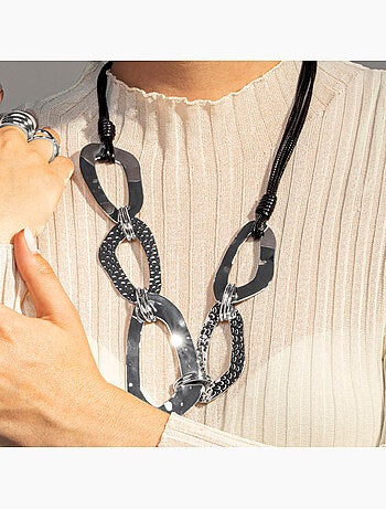 Collier Luxenter Utbe rhodié