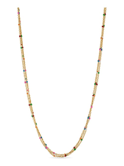 Collier Luxenter Yao et plaqué or 18k - Kiabi