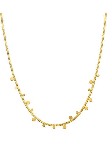 Collier Luxenter Zamel finition or jaune 18k