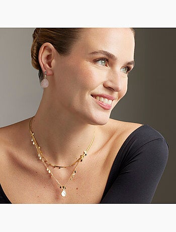 Collier Luxenter Zamel finition or jaune 18k
