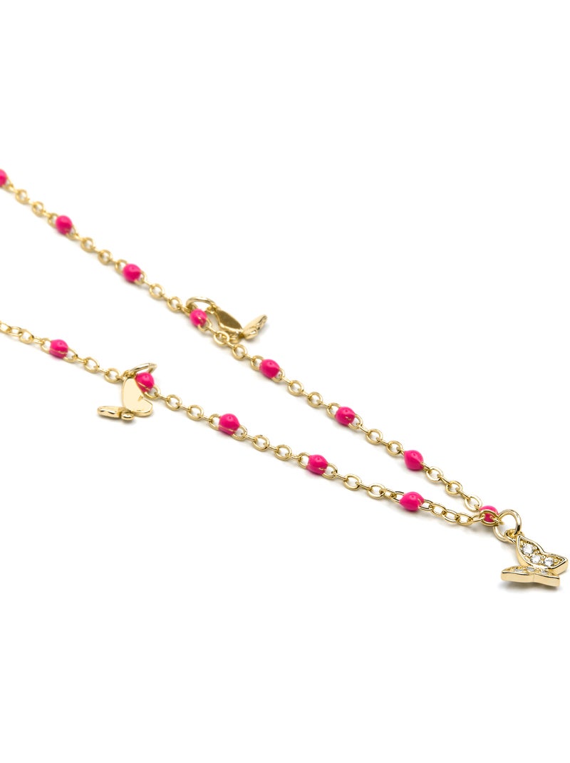 Collier Luxenter Zumre Argent 925 Rose - Kiabi