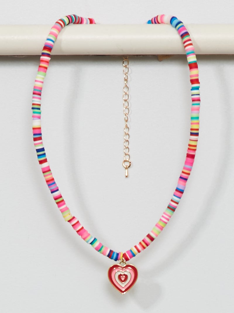 Collier multicolore multicolore - Kiabi