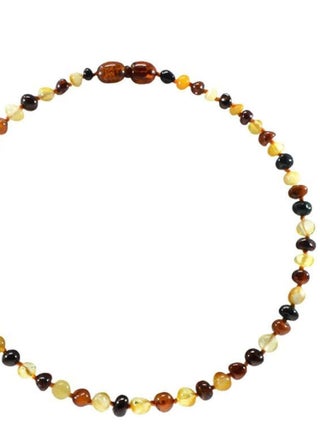 Collier Pour Bébé Ambre, Multicolore