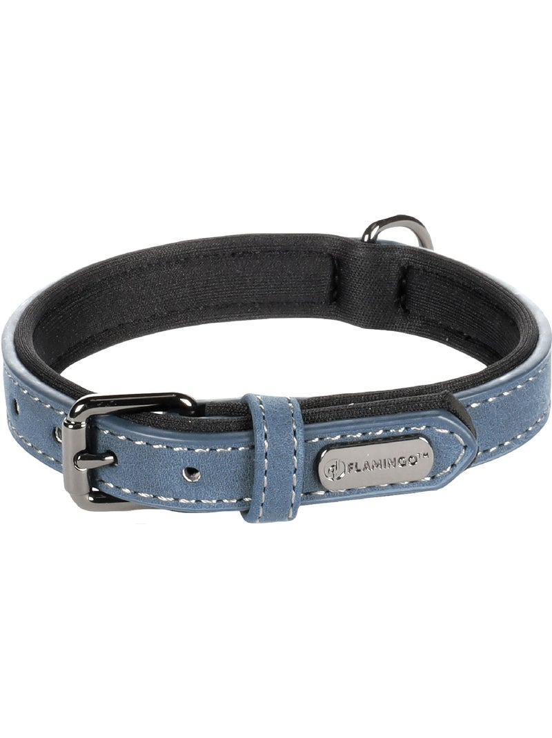 Collier pour chien avec doublure néoprène Bleu - Kiabi