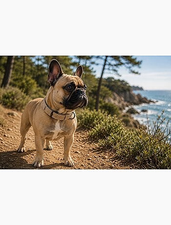 Collier pour chien avec doublure néoprène