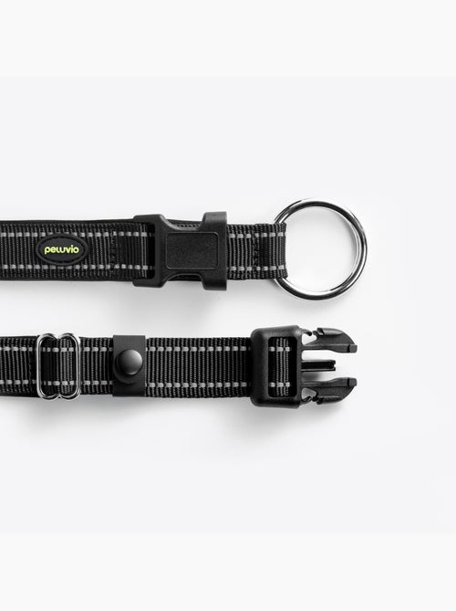 Collier pour chien PELUVIO Buddy - Réfléchissant - Réglables - Kiabi Collier pour chien PELUVIO Buddy - Réfléchissant - Réglables - Kiabi