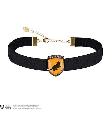Collier ras de cou poufsouffle - harry potter
