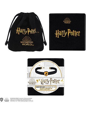 Collier ras de cou poufsouffle - harry potter