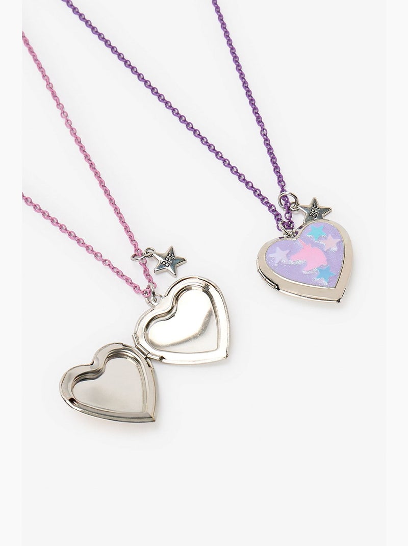 Collier unicorn bff pour fille penti Rose - Kiabi