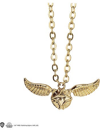 Collier vif d'or - harry potter