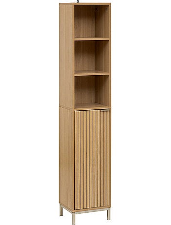 Colonne 1 porte bois rainuré TASSO