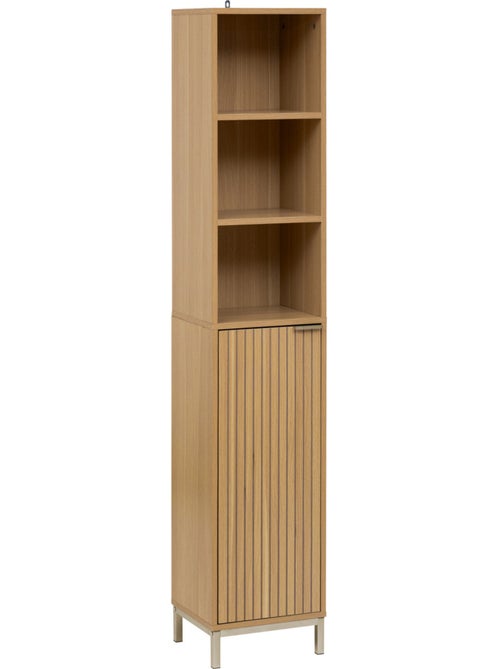 Colonne 1 porte bois rainuré TASSO - Kiabi Colonne 1 porte bois rainuré TASSO - Kiabi