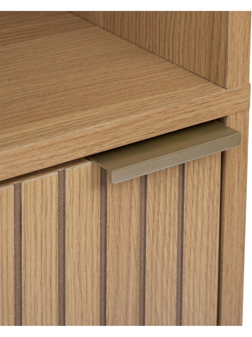 Colonne 1 porte bois rainuré TASSO - Kiabi Colonne 1 porte bois rainuré TASSO - Kiabi