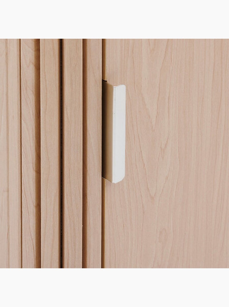 Colonne 1 porte et 2 niches effet bois clair LIORA - Beige Beige - Kiabi