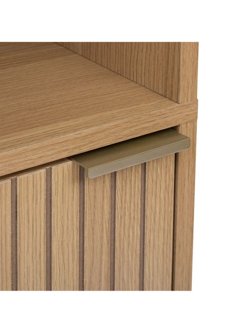 Colonne 1 porte et 3 niches en bois TASSO - Beige - Kiabi