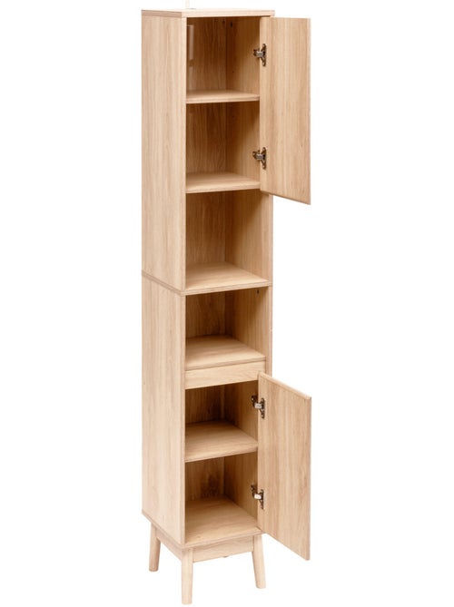 Colonne 2 portes en bois ABANA - Kiabi