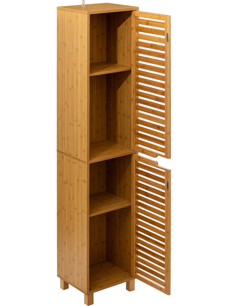 Colonne 2 portes SICELA Marron - Kiabi