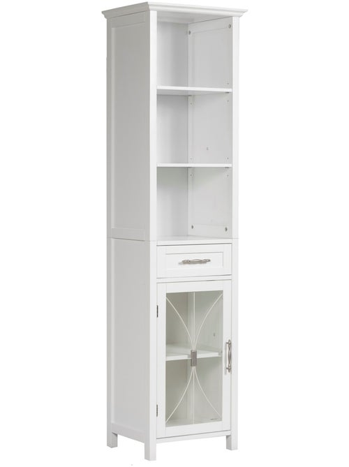 Colonne de rangement en effet bois, 165cm - Kiabi
