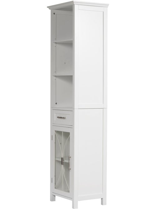 Colonne de rangement en effet bois, 165cm - Kiabi