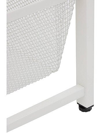Colonne de rangement rectangulaire avec 3 tiroirs meshy