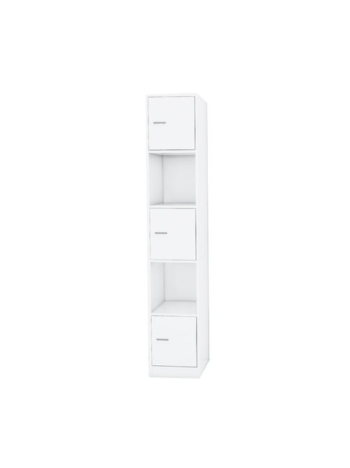 Colonne de salle de bain - Anne - Blanc - 180 x 33 x 30 cm - Kiabi