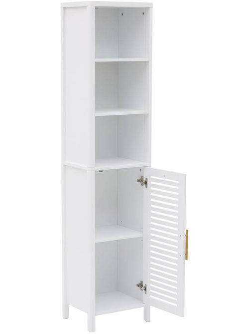 Colonne de salle de bain rectangulaire avec porte OREA - Kiabi