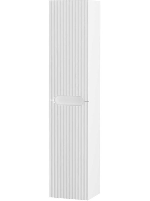 Colonne de salle de bains suspendue texturée et 2 portes - Kiabi Colonne de salle de bains suspendue texturée et 2 portes - Kiabi
