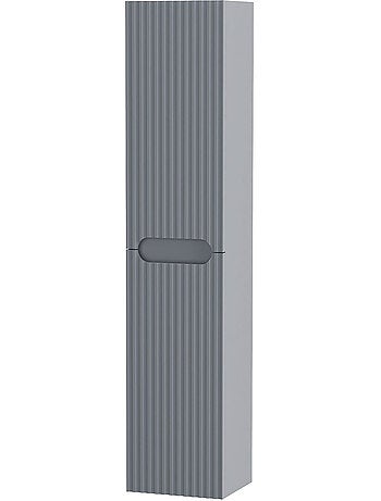 Colonne de salle de bains suspendue texturée et 2 portes
