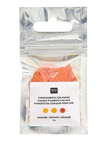 Colorant pour bougie orange 5 g - Kiabi