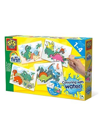 Coloriage à l'eau My First : Dinos