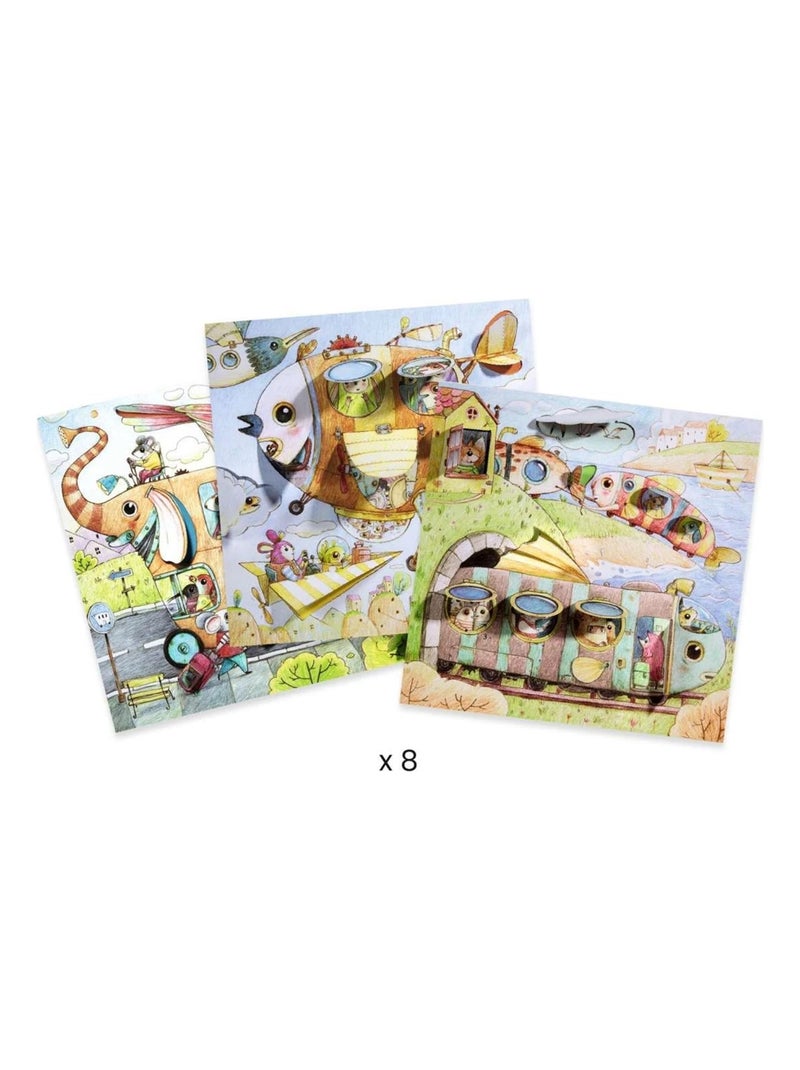 Coloriages Le voyage de Malo N/A - Kiabi