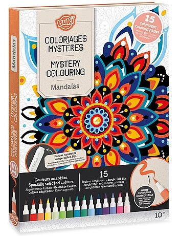 Coloriages mystères mandalas