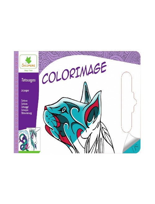 Colorimage Pad Ado Tatouages - Kiabi